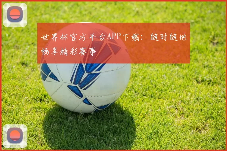 世界杯官方平台APP下载：随时随地畅享精彩赛事