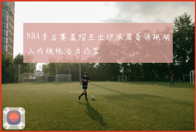 NBA季后赛盖帽王出炉浓眉哥领跑湖人内线统治力凸显